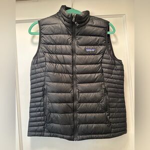 Patagonia down sweater vest black Womens size medium